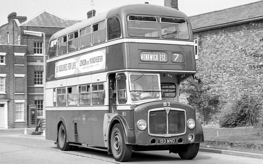AEC Regent V 2D3RA Massey (H33/28R) (UK) '1959